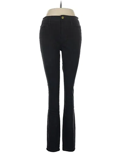 Pre-owned Frame Jeggings In Black