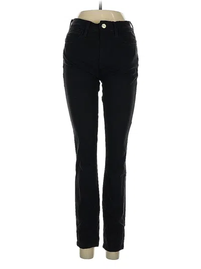 Pre-owned Frame Jeggings In Black