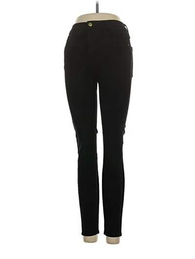 Pre-owned Frame Jeggings In Black