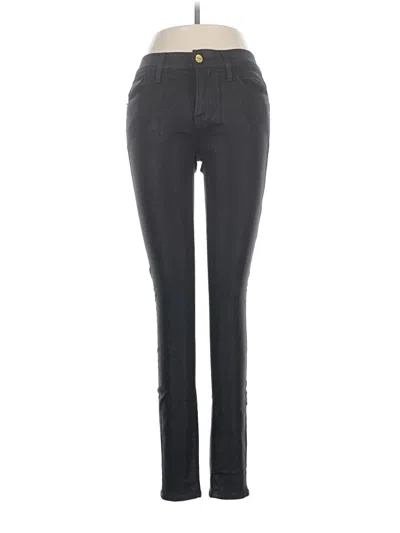 Pre-owned Frame Jeggings In Black
