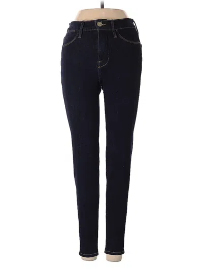 Pre-owned Frame Jeggings In Blue
