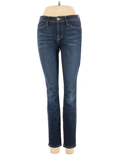 Pre-owned Frame Jeggings In Blue
