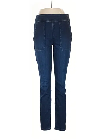 Pre-owned Frame Jeggings In Blue
