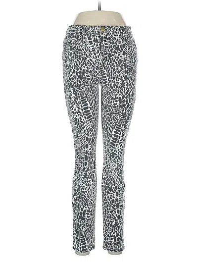Pre-owned Frame Jeggings In Silver