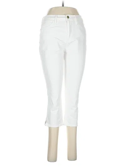 Pre-owned Frame Jeggings In White