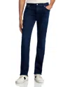 Frame Jet Set Modern Slim Straight Jeans In Jet Indigo In Jet Indigo