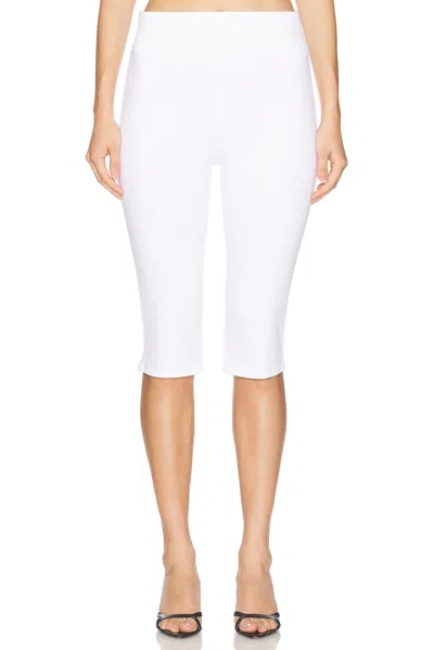 Frame Jetset Capri Pants In White