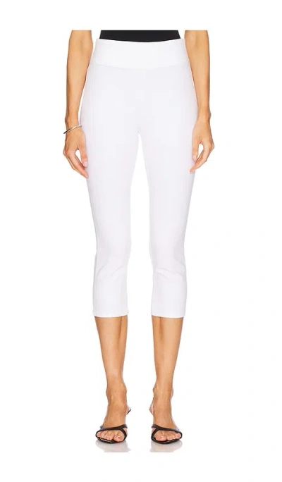 Frame Jetset City Capri Pant In White