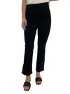 Frame Jetset Crop Mini Boot Jeans In Sheen Noir Shno