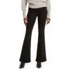 Frame Jetset Flare Jeans In Sheen Noir