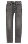 Frame Jetset Modern Straight Leg Jeans In Silent