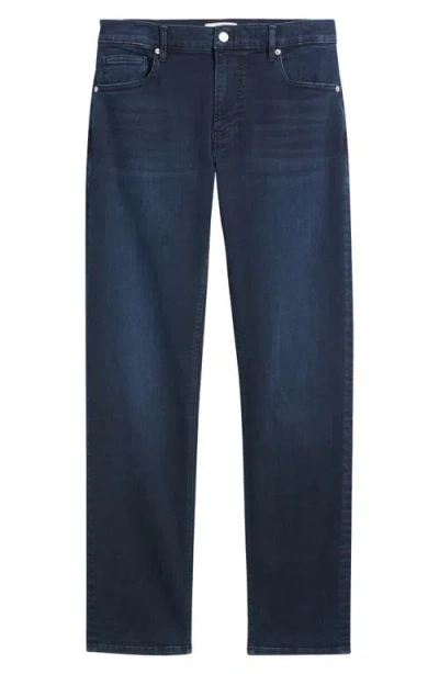 Frame Jetset Modern Straight Leg In Jet Indigo
