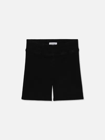 Frame Jetset Shorts In Black
