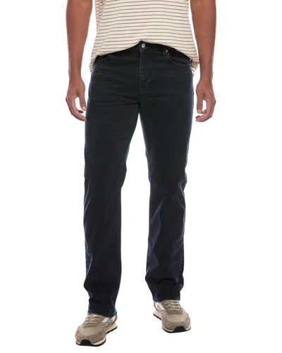Frame Dark Navy Modern Straight Jean In Animal Print