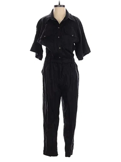 Pre-owned Frame Jumpsuit In Black