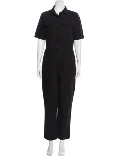 Pre-owned Frame Jumpsuit In Black