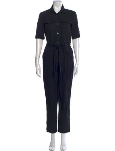 Pre-owned Frame Jumpsuit In Black