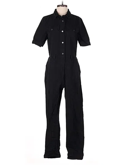 Pre-owned Frame Jumpsuit In Black