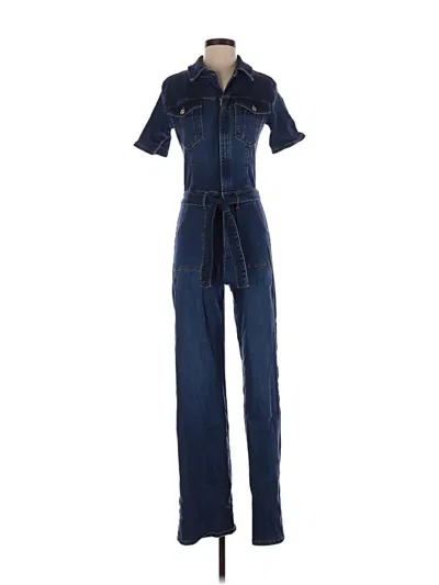 Pre-owned Frame Jumpsuit In Blue