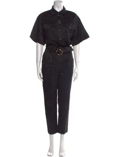 Pre-owned Frame Jumpsuit W/ Tags In Black