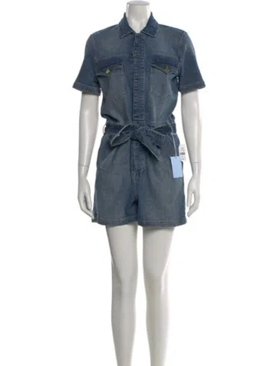 Pre-owned Frame Jumpsuit W/ Tags In Blue