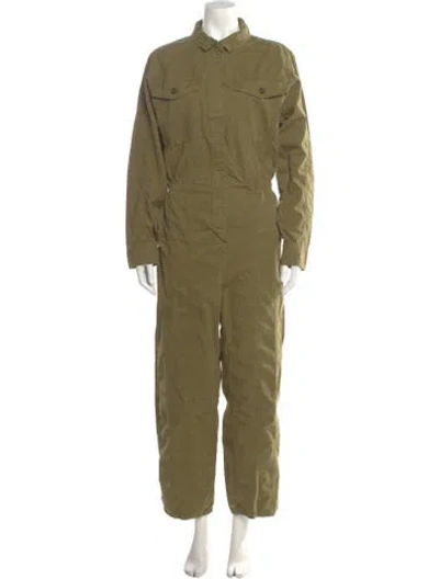 Pre-owned Frame Jumpsuit W/ Tags In Green