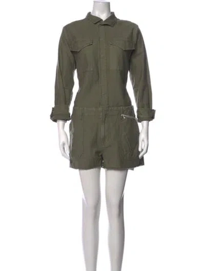 Pre-owned Frame Jumpsuit W/ Tags In Green