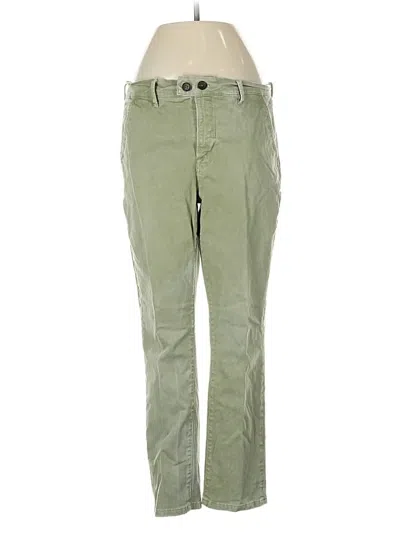 Pre-owned Frame Khaki Pant In Green