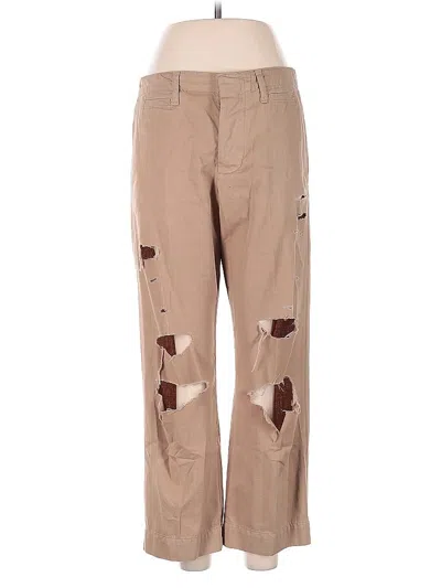 Pre-owned Frame Khaki Pant In Tan