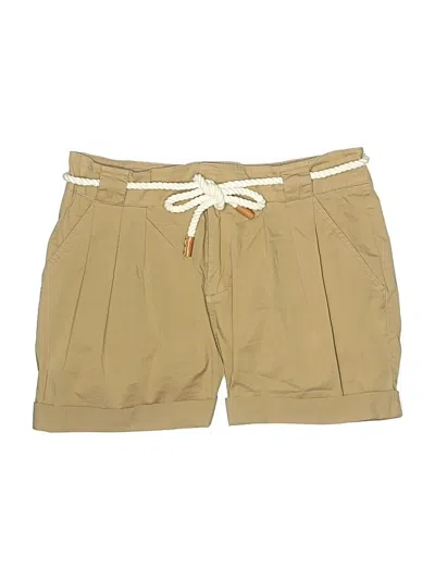 Pre-owned Frame Khaki Shorts In Tan
