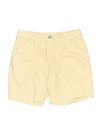Pre-owned Frame Khaki Shorts In Yellow
