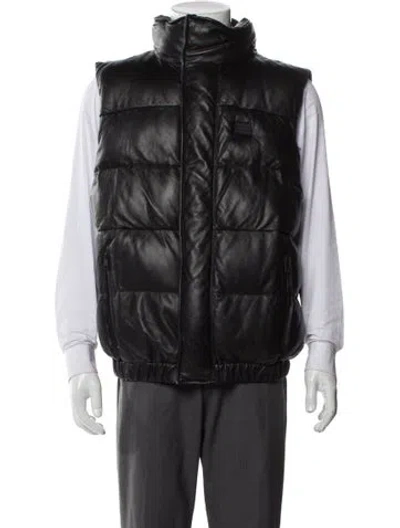 Pre-owned Frame Lamb Leather Vest In Gray