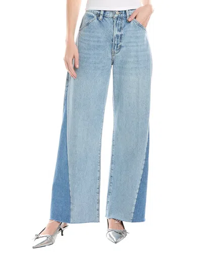 Frame Denim Le Baggy Fairytale Palazzo Jean In Blue