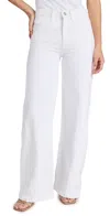 Frame Womens Au Natural Clean The Hang Straight-leg Denim Jeans In White