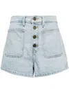 Frame Le Bardot Short In Blue