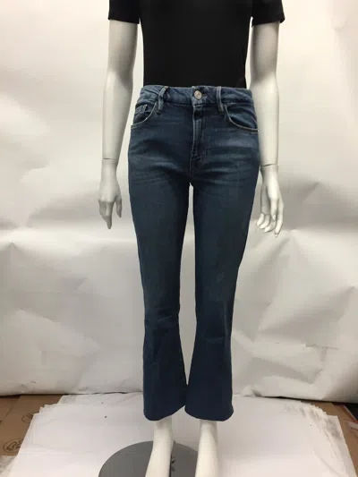 Frame Le Crop Bootcut Jeans In Denim