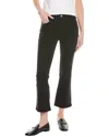Frame Denim Le Crop Film Noir Mini Boot Jean In Black