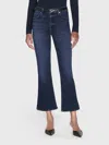 Frame Le Crop High Rise Mini Boot Jeans In Dante