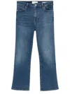 Frame Le Crop Jeans In Green