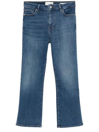 Frame Le Crop Jeans In Green