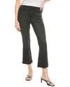 Frame Denim Le Crop Film Noir Mini Boot Jean In Black