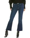 Frame Denim Le Pixie Sutherland High-rise Flare Jean In Blue