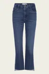 Frame Le Crop Mini Boot Cascade In Calvin