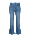 Frame Denim Le High Mermaid High-rise Straight Jean In Blue