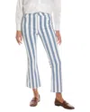 Frame Le Crop Mini Bootcut Raw Hem Jeans In Blue