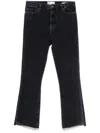 Frame Le Crop Cropped-jeans In Blau