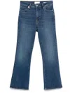 Frame Le Crop Mini Boot Jeans In Blue