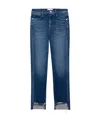 Frame Le Crop Mini Boot Jeans In Blue