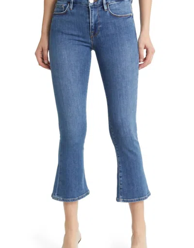 Frame Le Crop Mini Boot Jeans In Samson