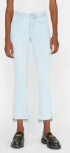 Frame Le Crop Mini Boot Jean In Clarity In Multi